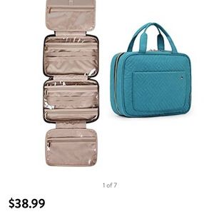 BAGSMART Toiletry Bag w/hanging hook